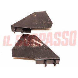 SUPPORTI FISSAGGIO STAFFE PARAURTI ANTERIORE AUTOBIANCHI A112 1 SERIE + ABARTH