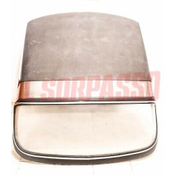 HARD TOP TETTINO RIGIDO CAPOTE CON FASCIA INOX FIAT 124 SPIDER SPORT - ABARTH
