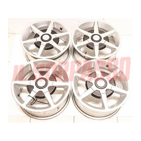 CERCHI CERCHIONI RUOTA 7X15 ATTACCO 4X98 FIAT LANCIA ALFA ROMEO ORIGINALI MOMO