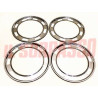 ANELLI CONTORNO CERCHIO RUOTA FIAT 500 MY CAR FRANCIS LOMBARDI