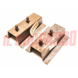 SUPPORTI STAFFE PARAURTI POSTERIORE AUTOBIANCHI A112 + ABARTH PRIME SERIE