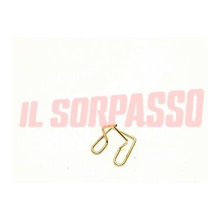 MOLLA MOLLETTA FISSAGGIO PROFILO SOTTOPORTA AUTOBIANCHI BIANCHINA FIAT 500 600