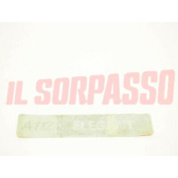 ADESIVO SCRITTA POSTERIORE AUTOBIANCHI A112 ELEGANT 5 SERIE ORIGINALE
