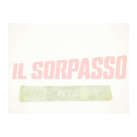 ADESIVO SCRITTA POSTERIORE AUTOBIANCHI A112 ELEGANT 5 SERIE ORIGINALE