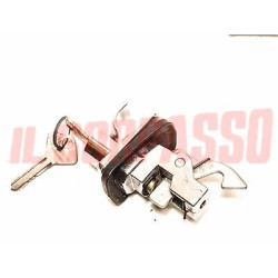 BLOCCHETTO PULSANTE SERRATURA CHIUSURA BAULE PORTELLONE COFANO FIAT 500 F 2S L R