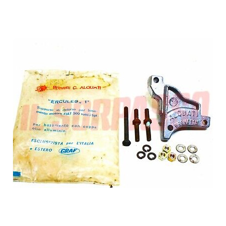 SUPPORTO BASAMENTO MOTORE PER COPPA ALQUATI FIAT 500 D F L R ABARTH GIANNINI