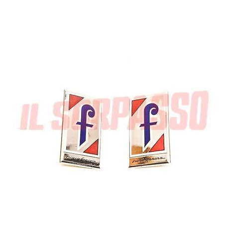 STEMMI SMALTATI PININFARINA SU PARAFANGO FIAT LANCIA ALFA ROMEO ANNI 80