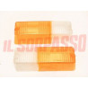 PLASTICHE FANALINI ANTERIORI FIAT 128 COUPE 3P 131 ORIGINALI ALTISSIMO BICOLORE