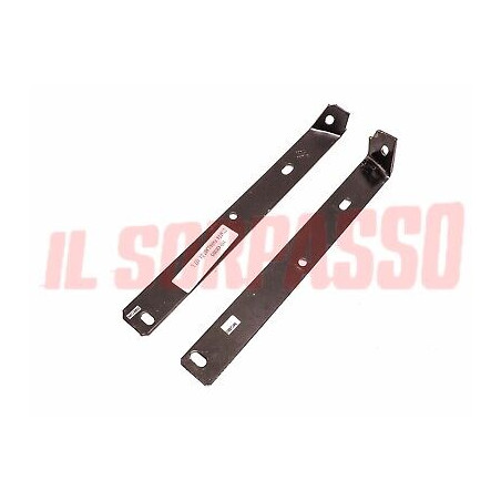 STAFFE PARAURTI ANTERIORI DESTRA + SINISTRA FIAT 127 L ORIGINALI