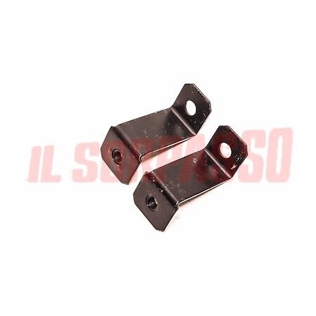 STAFFE LATERALI PARAURTI ANTERIORE DESTRA + SINISTRA FIAT 127 L CL ORIGINALI
