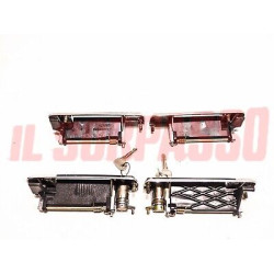 MANIGLIE PORTE ANTERIORI + POSTERIORI DESTRA SINISTRA FIAT 127 2 SERIE + L 