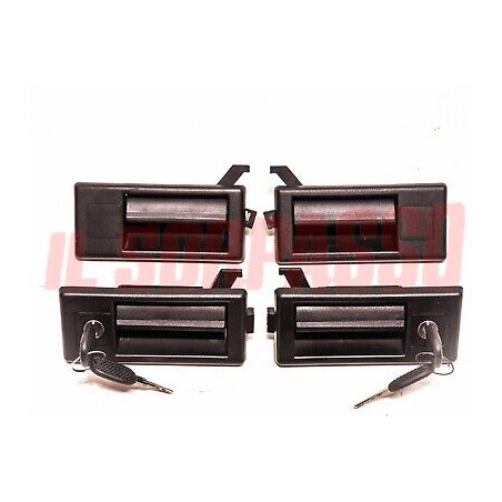 MANIGLIE PORTE ANTERIORI + POSTERIORI FIAT RITMO 2 SERIE ORIGINALI