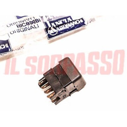 INTERRUTTORE 4 FRECCE SU PLANCIA CRUSCOTTO LANCIA PRISMA ORIGINALE MARRONE