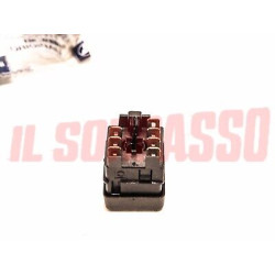 INTERRUTTORE 4 FRECCE SU PLANCIA CRUSCOTTO LANCIA PRISMA ORIGINALE MARRONE