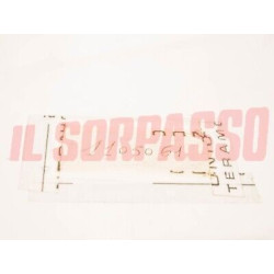 VETRO SCENDENTE DESTRO SINISTRO AUTOBIANCHI BIANCHINA PANORAMICA 1 SERIE 