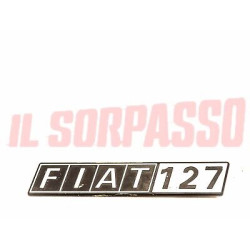SCRITTA SIGLA COFANO POSTERIORE FIAT 127 C - CL ORIGINALE