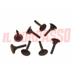 GOMMINO TASSELLI FISSAGGIO TAPPETO BAULE AUTOBIANCHI A112 1 SERIE + ABARTH 