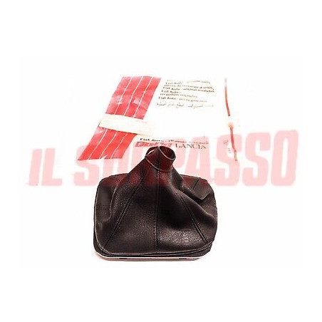 CUFFIA LEVA CAMBIO PELLE LANCIA THEMA I.E - TURBO ORIGINALE 82404064