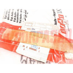 CUFFIA LEVA CAMBIO PELLE MARRONE LANCIA DELTA 1 SERIE ORIGINALE 82370552