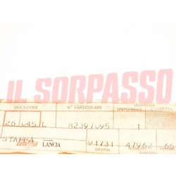 STAFFA SUPPORTO ALTERNATORE LANCIA DELTA PRISMA ORIGINALE 82397095