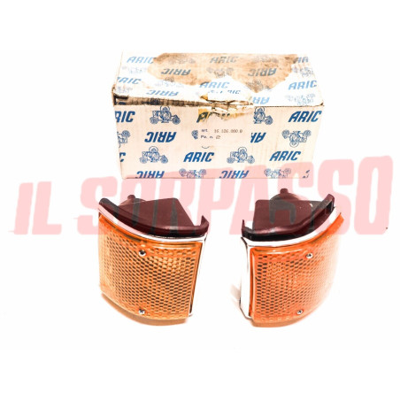 FANALINI ANTERIORI FRECCE DESTRA SINISTRA + CUFFIE FIAT 128 BERLINA - RALLY