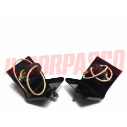 FANALINI LUCI TARGA APPLICAZIONE VETTURA SPORTIVA ANNI 50 60 BARCHETTA FERRARI