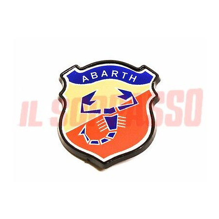 STEMMA SCRITTA FREGIO POSTERIORE AUTOBIANCHI A112 ABARTH 58 - 70 HP