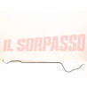 TUBO BENZINA IN ALLUMINIO DA FRONTE A RETRO VETTURA AUTOBIANCHI A112 + ABARTH