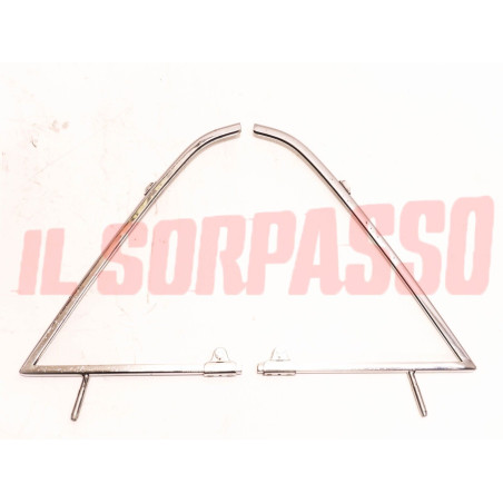 CORNICI DEFLETTORI PORTA DESTRA SINISTRA BIANCHINA BERLINA PANORAMICA DIFETTATI