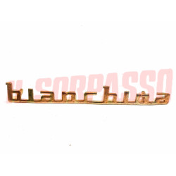 SCRITTA SIGLA BIANCHINA BERLINA CABRIO TRASFORMABILE PANORAMICA DORATA