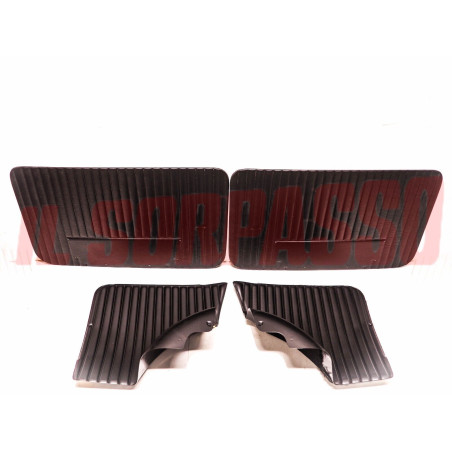 PANNELLI PORTA DESTRO + SINISTRO + POSTERIORI FIAT 500 L ORIGINALI NERI