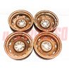 CERCHI RUOTA CERCHIONI FIAT 1100 103 H - D - 1200 1500 SPIDER ORIGINALI USATI
