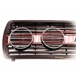 MASCHERINA GRIGLIA CALANDRA ANTERIORE AUTOBIANCHI A112 ABARTH 58HP ORIGINALE NOS
