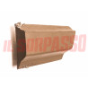 MODANATURA PARAFANGO POSTERIORE DESTRO SINISTRO FIAT 126 BLACK  IN PLASTICA