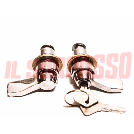 MANIGLIE BLOCCHETTI COFANO BAULE POSTERIORE AUTOBIANCHI BIANCHINA BERLINA CABRIO