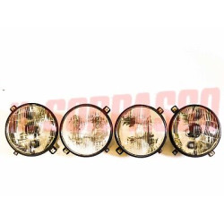 GRUPPI OTTICI FANALI FARI FIAT 124 SPECIAL + TI DAL 7.72 ORIGINALI ELMA