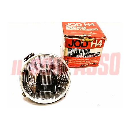 GRUPPO OTTICO FANALE FARO H4 FIAT 850 SP. COUPE 124 SPIDER MINI COOPER CARELLO