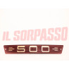 SCRITTA FREGIO MASCHERINA ACCESSORIO FIAT 500 N D F L R ORIGINALE