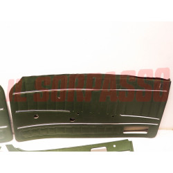 PANNELLI PORTA ANTERIORI + POSTERIORI FIAT 128 COUPE 3 PORTE 3P VERDI ORIGINALI