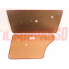 PANNELLI PORTA ANTERIORI POSTERIORI MARRONI FIAT 128 CL CONFORT LUSSO ORIGINALI