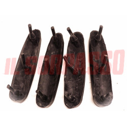 GOMME ROSTRI PARAURTI ANTERIORE + POSTERIORE AUTOBIANCHI BIANCHINA BERLINA