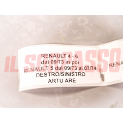 SEMIASSE DESTRO o SINISTRO + CUFFIE RENAULT 4 5 6 R4 R5  R6 dal 09.73 ORIGINALE
