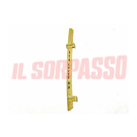 ASTA GUIDA SCORRIVETRO VETRO SCENDENTE PORTA DESTRA FIAT 128 COUPE - 3P