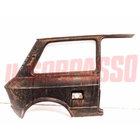 PARAFANGO FIANCO POSTERIORE DESTRO + PASSARUOTA AUTOBIANCHI A112 1 SERIE ABARTH