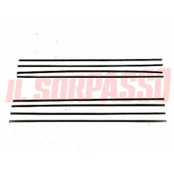 GUARNIZIONI PROFILI RASAVETRI PORTE FIAT 1100 103 BAULETTO - 103 E - 103 TV