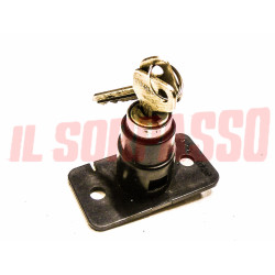 BLOCCHETTO SERRATURA PULSANTE BAULE PORTELLONE AUTOBIANCHI A112 + ABARTH