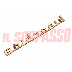 SCRITTA SIGLA AUTOBIANCHI BIANCHINA BERLINA CABRIO TRASFORMABILE PANORAMIC USATA