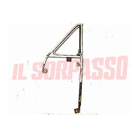 DEFLETTORE COMPLETO PORTA DESTRA VETRO GUARNIZIONE  FIAT 600 750 VIGNALE SPIDER