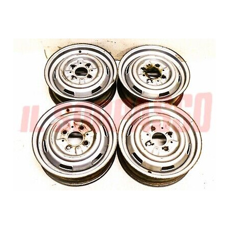 CERCHI RUOTA FIAT 900 T PULMINO FURGONE CORIASCO ORIGINALI 4X12