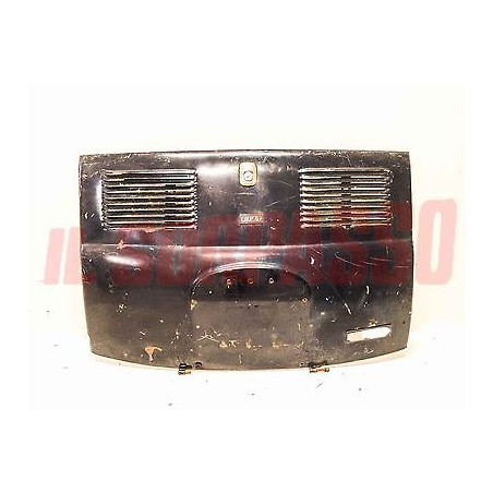 COFANO POSTERIORE MOTORE BAULE FIAT 500 N D F 1 SERIE ORIGINALE BLU